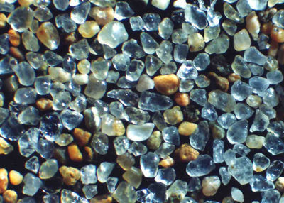 鳴き砂顕微鏡写真